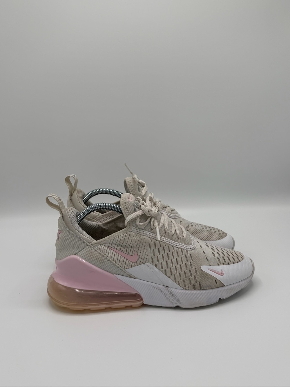 Nike Women’s Air Max 270 Sneakers - Light Pink/Beige